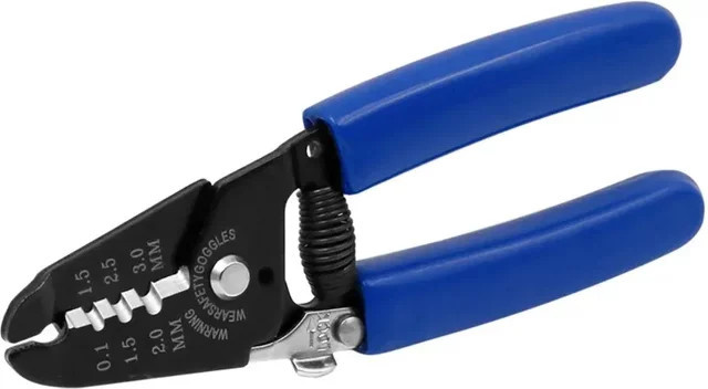 Kapillarrohrschneider und Kupferrohrschere Blau für die Wartung von Kühlgeräten und Reparaturen an 3mm Kupferrohren - Bild 1