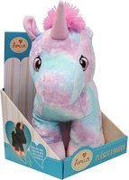 VEDES Plüsch Einhorn Glow in the Dark Kuscheltier aus Polyester, Höhe: 30 cm - Bild 1