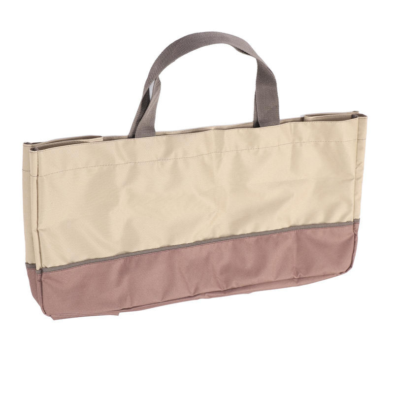 CosyHome Brennholztrage aus beige 600D Oxford-Gewebe mit verstärktem Griff, B/T/H: 60 x 30 x 30 cm - Bild 2