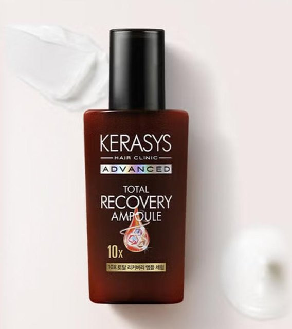 KeraSys Advanced Total Recovery Serum, 80 ml, für trockenes und strapaziertes Haar - Bild 1