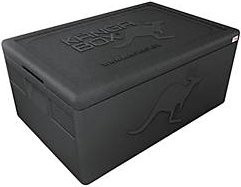 Kängabox® Expert Thermobox GN 1/2, 19 l, Schwarz, mit Deckel, stapelbar, B: 33 cm, T: 39 cm, H: 28 cm - Bild 1