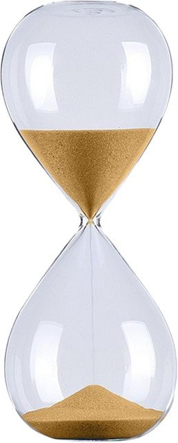 Cyprinoid Sanduhr aus Glas in Gold mit 60 Minuten Laufzeit - Bild 1