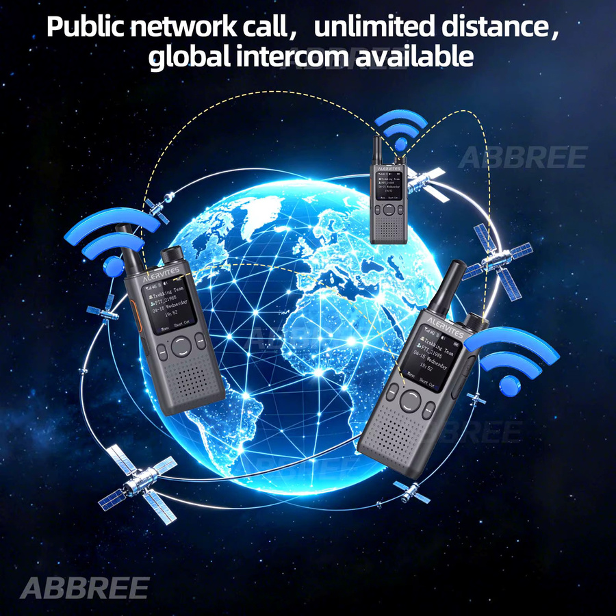 Baofeng AT1 POC Funkgerät mit 4G/5G Netzwerk und SIM-Karten-Funktion in Schwarz oder Grau - Bild 3