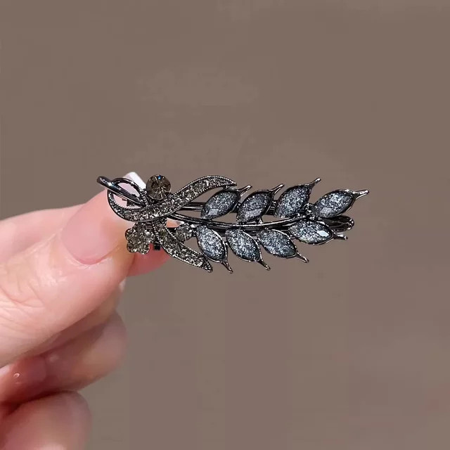 HIYAYZ Haarclip, Schwarz, Strass, Damen - Bild 1