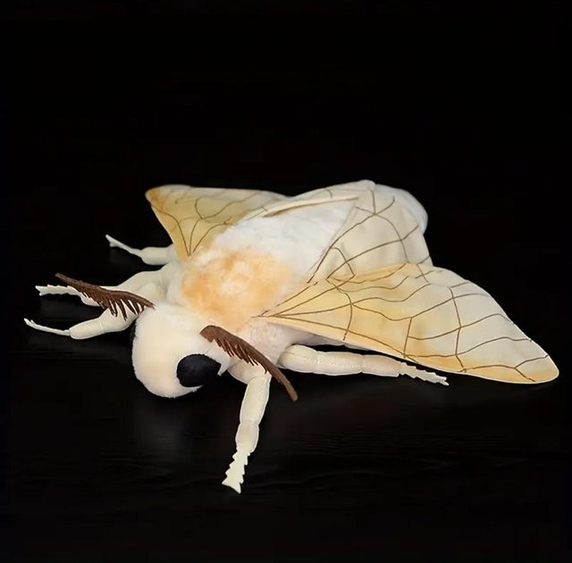 Yiran toy Luna Motte Plüschtier, Hyalophora Cecropia, ab 3 Jahren - Bild 1