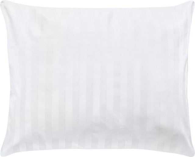 ERWIN M. Kissenbezug Rom-Meran aus Baumwolle, gestreift, Weiß, B: 60 cm, H: 50 cm - Bild 1