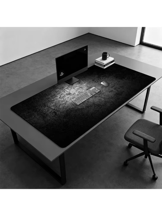 BERTALANFFY XXXL Gaming-Mauspad Schreibtischunterlage Schwarz B/T: 1500 x 600 cm - Bild 5