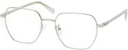 Polaroid PLD D524/G Korrektionsbrille, Vollrand, quadratisch, Metall, silver, Damen - Bild 1