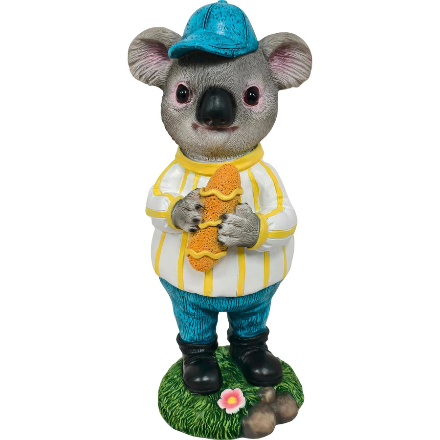 Mehrfarbige Koala Dekofigur aus Polyresin, H x B x T: 19,5 x 9 x 9 cm - Bild 2