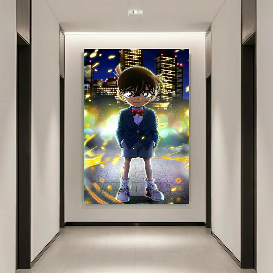 KAYOU Detektiv Conan Anime 5D DIY Diamantmalerei Mosaik Stickerei Set für Erwachsene, Mehrfarbig - Bild 2