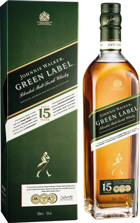 Johnnie Walker Green Label 15 years Scotch Whisky Schottland 0,7 l