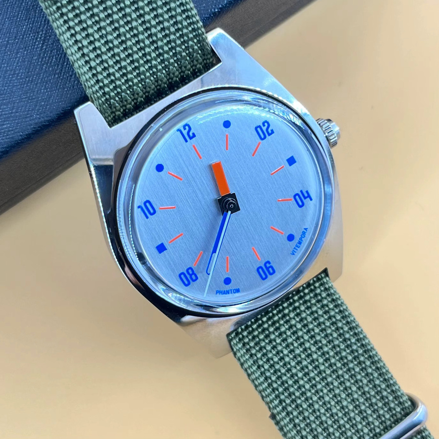 PHANTOM Armbanduhr, Handaufzug, Edelstahl, 36 mm, Herren - Bild 2