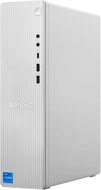 Lenovo IdeaCentre Tower 08IRH9 90XW0048MH Desktop-PC mit Intel Prozessor, 16 GB RAM, 512 GB SSD und Windows in Silber und Weiß - Bild 1