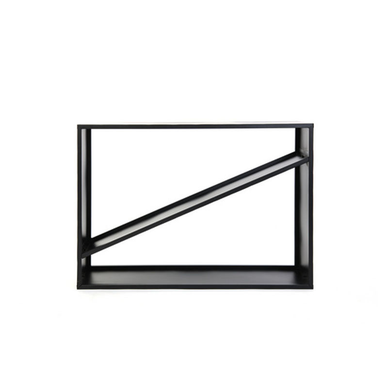 Westmann Stahl Kaminholzregal Holzlager schwarz B/H/T: 115 x 80 x 35 cm - Bild 8