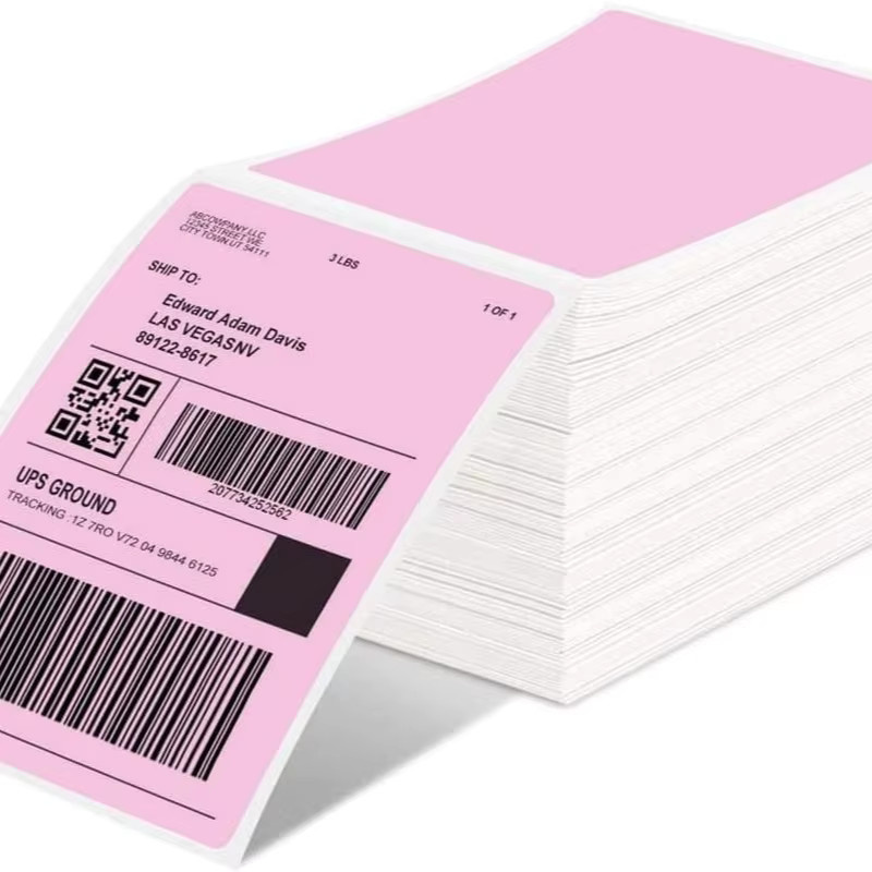 Phomemo Thermo-Versandetiketten in Weiß, 500 Stück, A6, passend für tragbare Etikettendrucker wie PM-241BT, D520BT und 246S - Bild 2