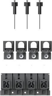 ABB Leistungsschalterzubehör KIT FC CUAL 2X95 in Schwarz - Bild 1
