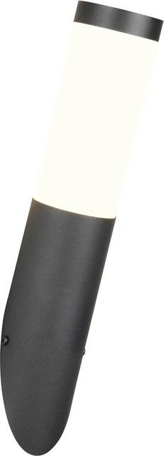 Trio LED-Wandleuchte Schwarz Matt für Außenbereich und Eingangsbereich B/T/H: 39 x 7,5 x 17 cm - Bild 1