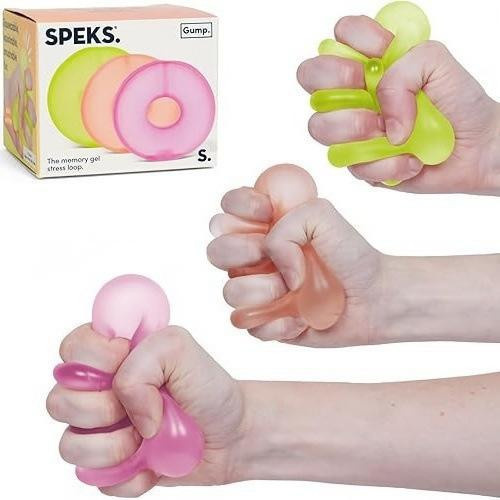 PASSY Gump Extra Großer Ring Gel Stressabbau Ball 3-teiliges Set weiß - Bild 2