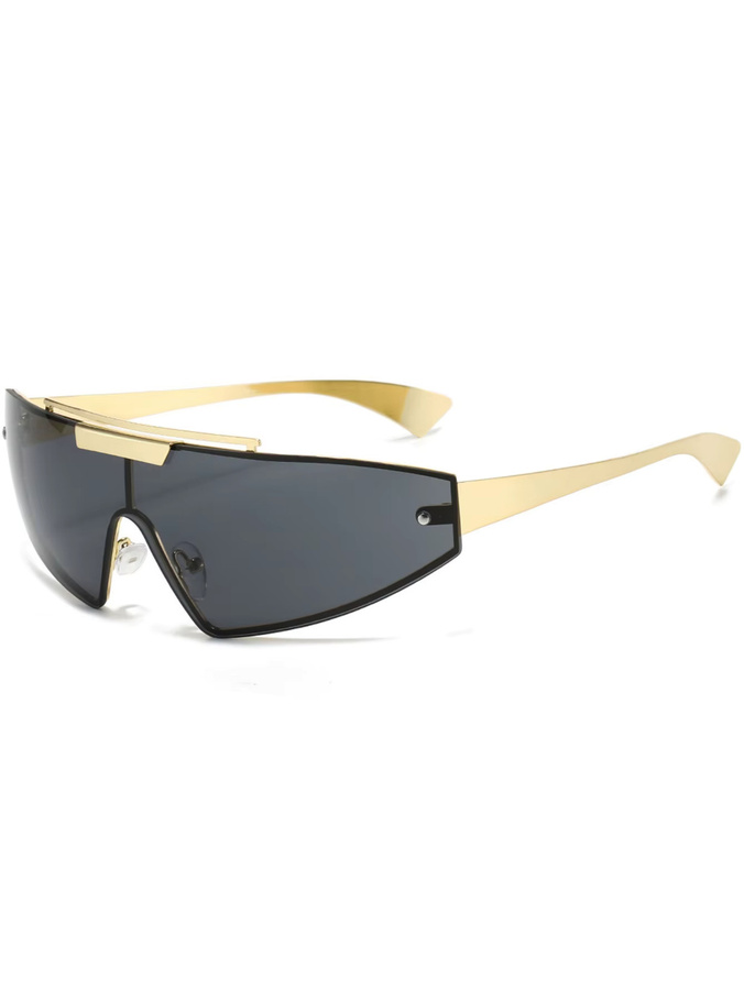 Sharif Sonnenbrille, randlos, wrap, Metall, Unisex - Bild 1