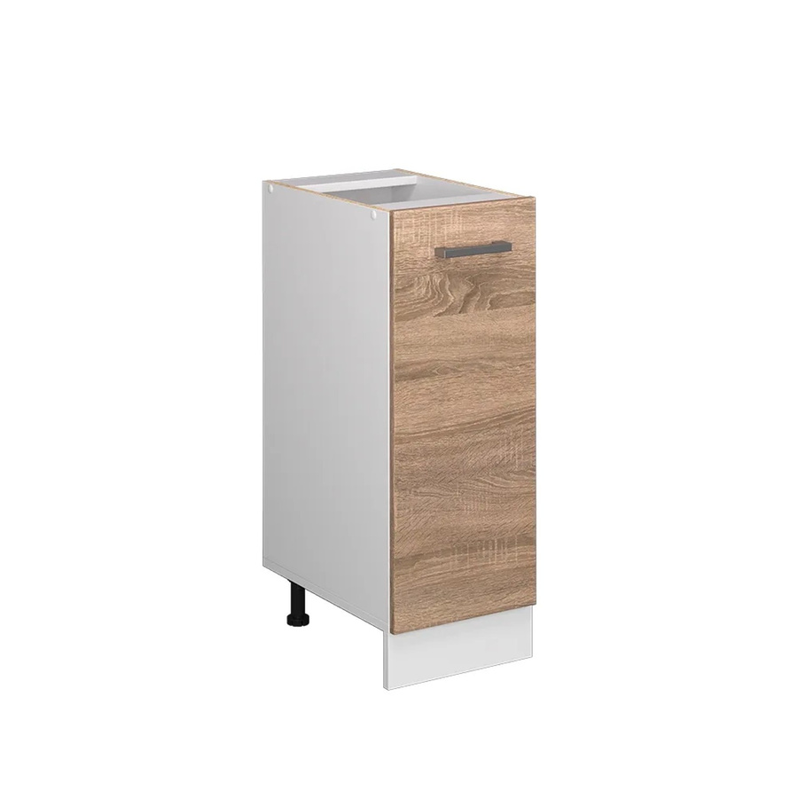 Vicco Apothekerunterschrank R-Line Küchenschrank in Weiß Sonoma, Breite: 30 cm, Höhe: 81,6 cm, Tiefe: 30 cm - Bild 2