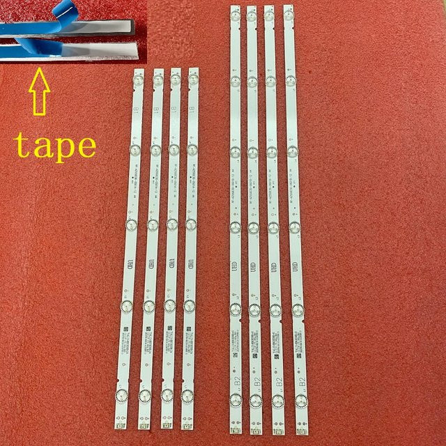 LED Hintergrundbeleuchtung Streifen für LG TV Modelle PTV55U21 55UJ620Y 55LJ5400 55UJ6200 55UJ6000 55LJ620V 55UJ620V-ZA 55U5A11T RF-AZ550E30-0601B-12 0501A - Bild 1