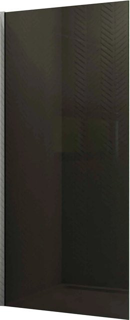 Duschparadies Walk In Duschtrennwand aus NANO-ESG Glas mit Glasschutzfolie, B/H: 100 x 200 cm - Bild 1