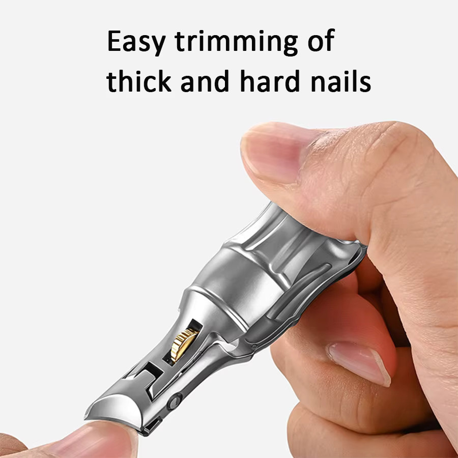 Ouriner Nagelknipser, schräger Klingenbesatz, Glänzend, Unisex - Bild 4