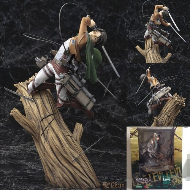Kotobukiya Attack On Titan Levi Ackerman Figur, Einzelfigur, 28 cm - Bild 1