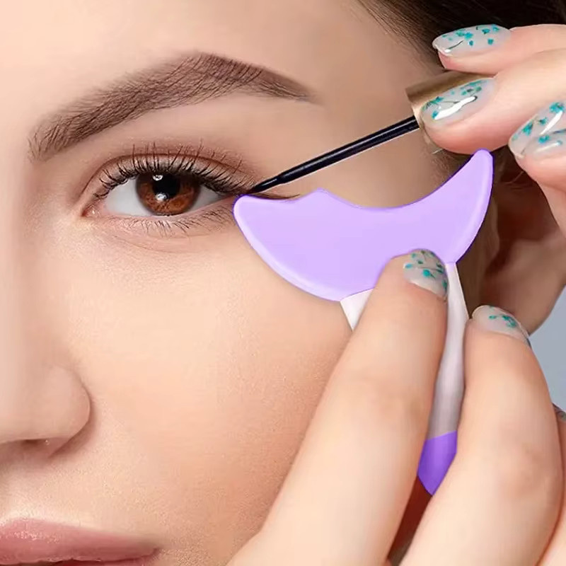 Silikon Wimpern Guide Werkzeug, lila, Unisex - Bild 2