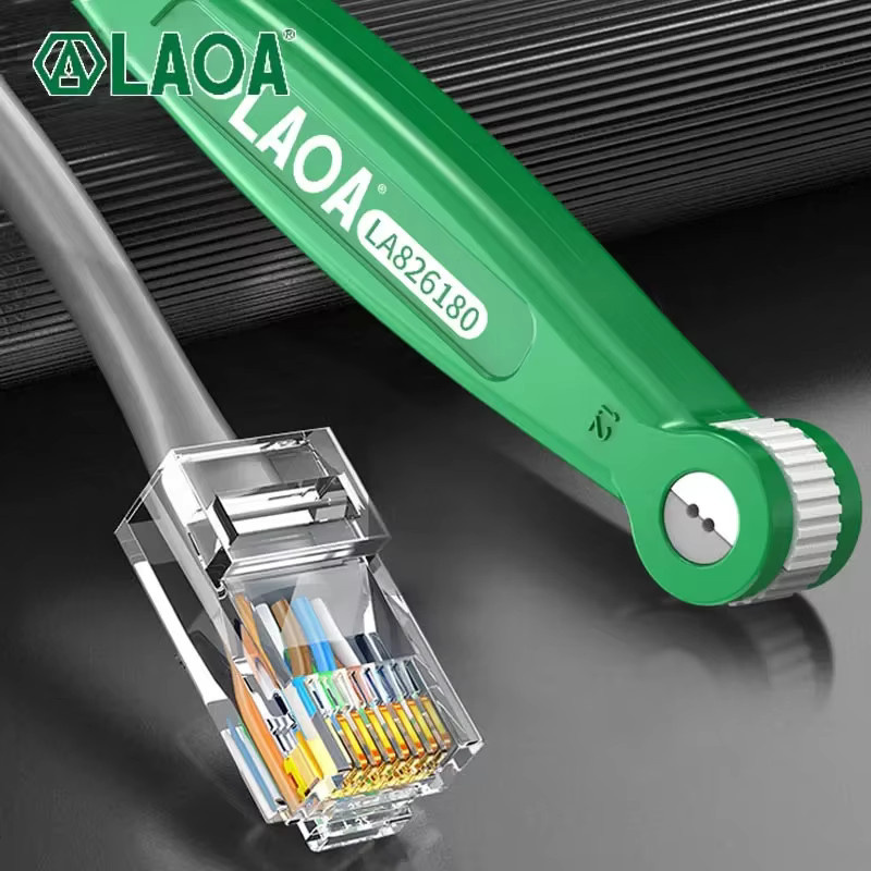 LAOA Netzwerkkabel-Entfernungswerkzeug für 0,8–1,8 mm Draht, grünes Drahtglätter- und Paar-Trennwerkzeug - Bild 5