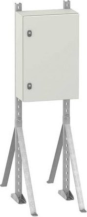 Schneider Electric Wandgehäuse-Halterung H1800 aus Stahl in Grau - Bild 1