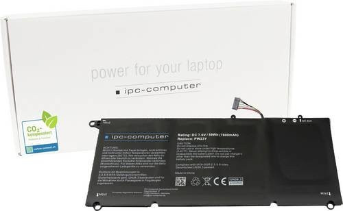 IPC-Computer Notebook-Akku PW23Y in Schwarz mit 7,60V und 7800 mAh - Bild 1