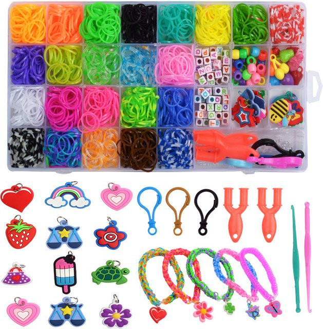 Armband Herstellung Kit, DIY Geflochtene Halsketten, Gummiband - Bild 1