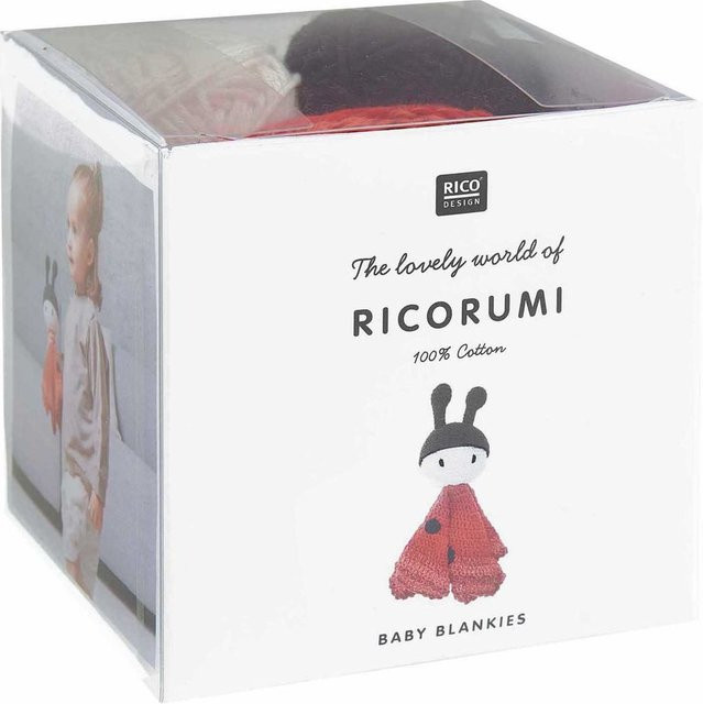 Rico Design Ricorumi Baby Blankies Häkelset Marienkäfer - Bild 1