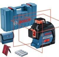 Bosch Professional GLL 3-80 Kreuzlinienlaser in Blau und Schwarz mit 30 m Reichweite - Bild 1