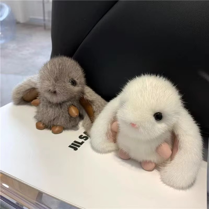 ZAKOL Schlüsselanhänger Plüsch-Kaninchen, Unisex - Bild 2