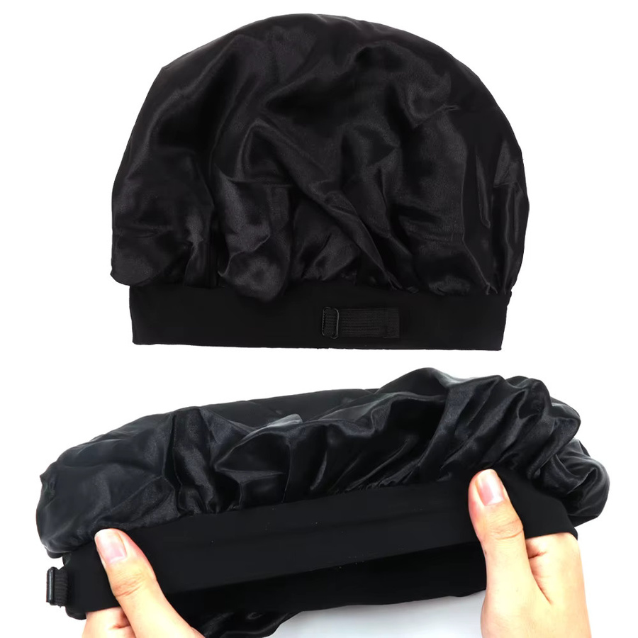 Yajukai Wende-Satin-Mütze, doppellagig, Unisex - Bild 5