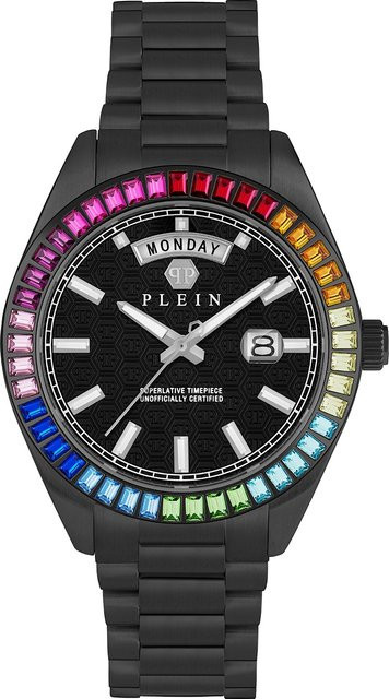 Philipp Plein Armbanduhr Rock Couture, Quarz, Edelstahl, 42 mm, Herren - Bild 1