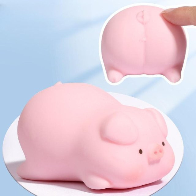 BC Pet Supplies Slow-Rebound-Quetsch-Handquetschspielzeug, rosa - Bild 1