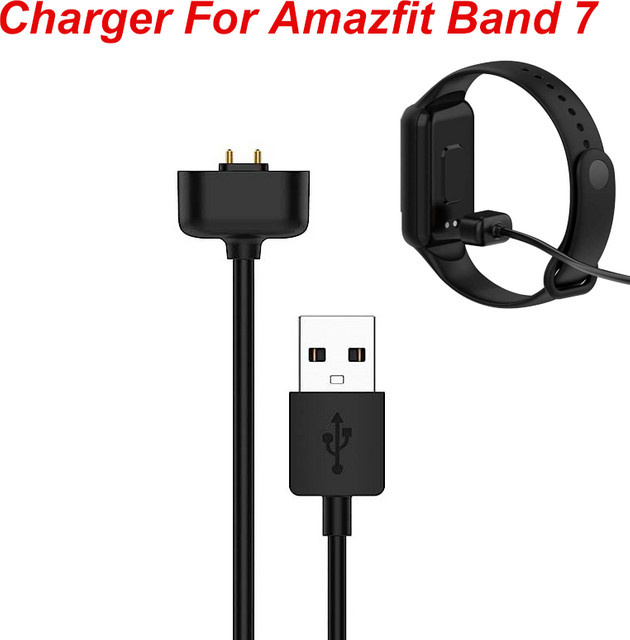 Amazfit Band 7 USB-Ladegerät in Schwarz - Bild 1