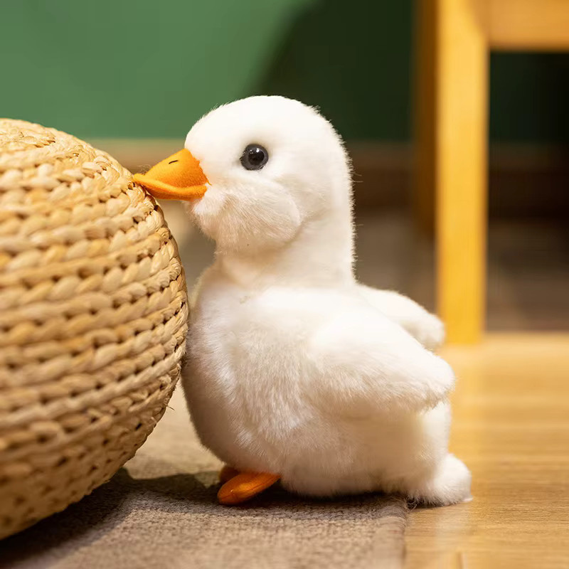MIAOOWA Enten-Plüschtier, Weiß, 16cm - Bild 3