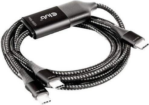 Club3D USB-C Kabel Schwarz 1,83 m CAC-1527 mit 100 W Power Delivery 3.0 - Bild 1