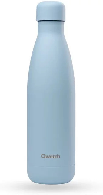 Isolierflasche Qwetch Originals in Blau Matt - Bild 1