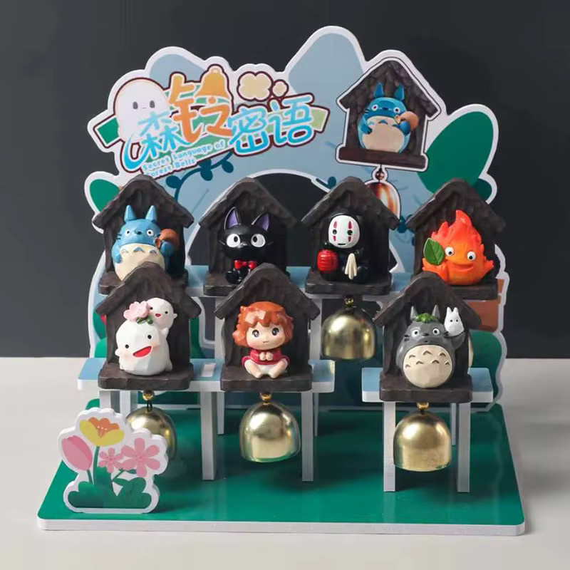 52TOYS Hayao Miyazaki Schwebende Magnetische Glocken-Dekoration, Blind Box, adults - Bild 2