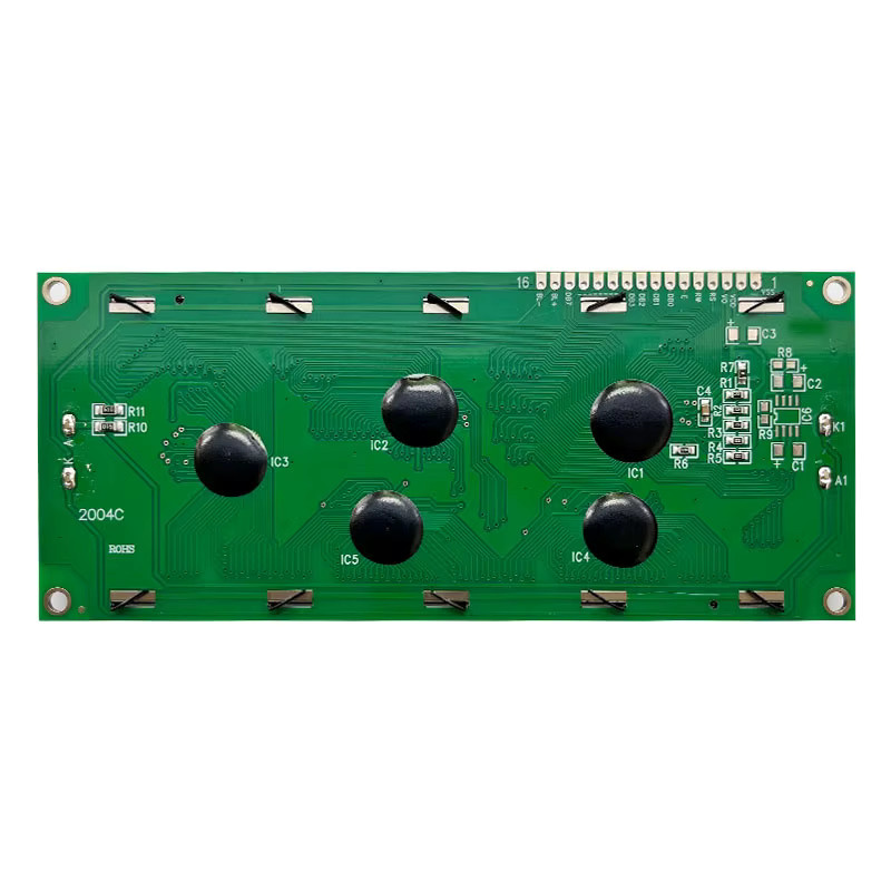 Yuxian LCD-Display 20x4 mit I2C IIC Schnittstelle in Blau Weiß Grün, Größe: 14,6 x 6,25 cm, 5V - Bild 2