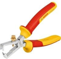 Bosch Professional VDE-Universal-Abisolierzange aus Chrome Vanadium in Rot-Gelb, Länge: 160 mm - Bild 1