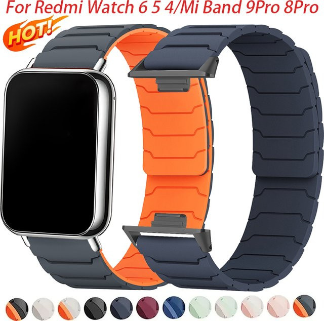 FancyWrist Uhrenarmband Silikon, Bunt, Redmi Watch 6 5 Watch 4 Mi Band 9pro 8pro - Bild 1