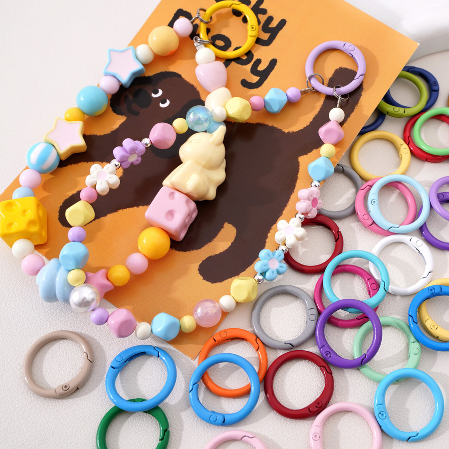 Beadia Schlüsselanhänger Legierung, Bunt, Unisex - Bild 5