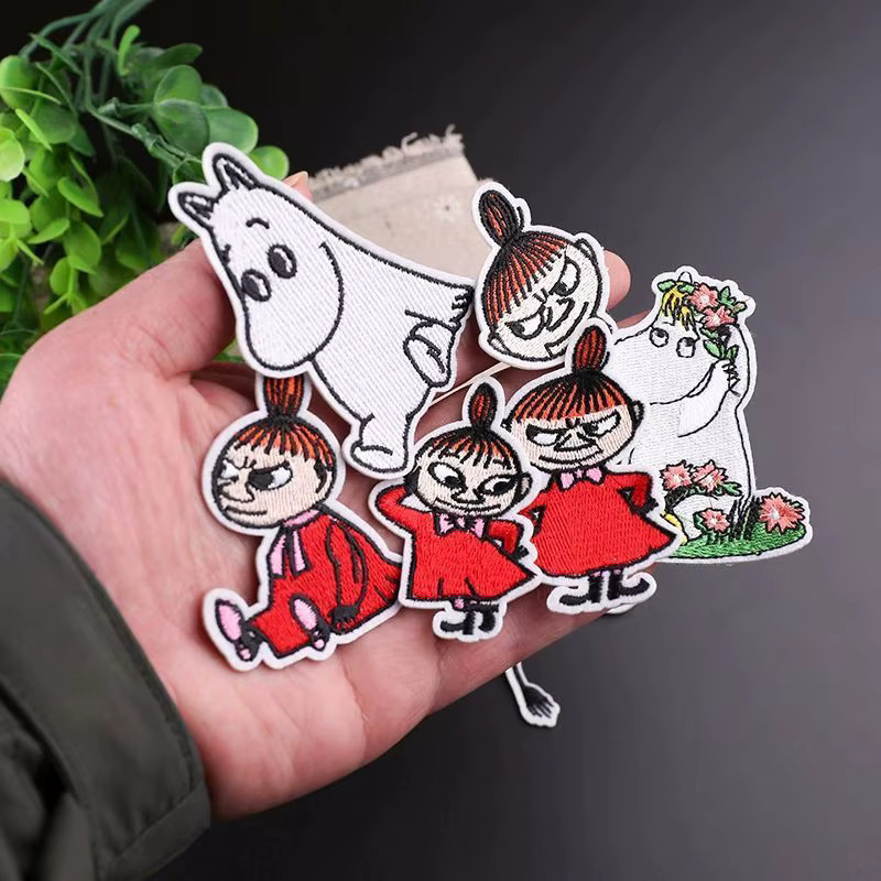 Moomin Bestickter Stoffaufnäher, Bunt / Mehrfarbig, Zubehör - Bild 3