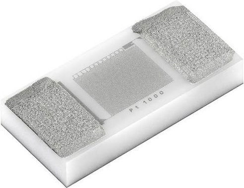 Yageo Nexensos 32207638V 0603 PT1000 Platin-Temperatursensor SMD in Silber, -50 bis +130°C, 1000Ω, 3850 ppm/K - Bild 1